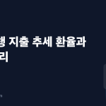 환율이 올라도 해외여행 지출을 늘린 한국 가구의 선택